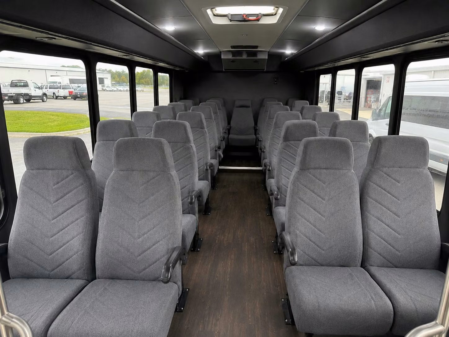 20 passenger minibus interior