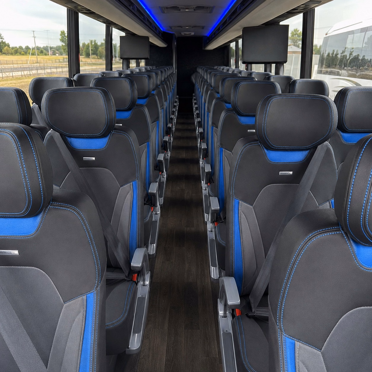 long distance military and government charter bus trips out of louisville
